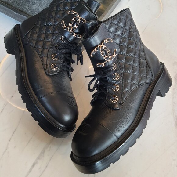 Chanel Combat boots G31852 original - Picture 4 of 16